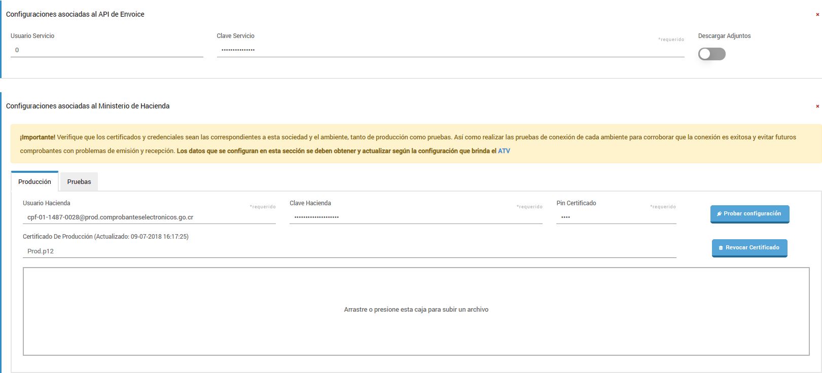 Sociedad - 02 - Configuraciones Asociadas