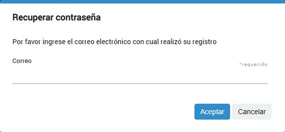 RecuperarContraseña
