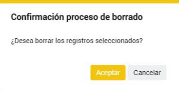 Mensaje - Confirmacion