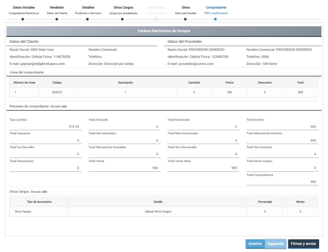 Facturador - 06 - Comprobante