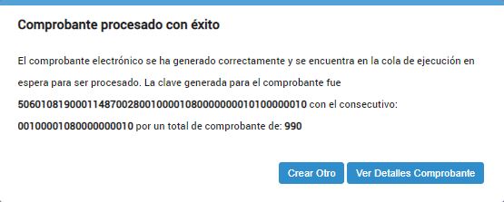 Facturador - 08 - Confirmacion de Documento Generado