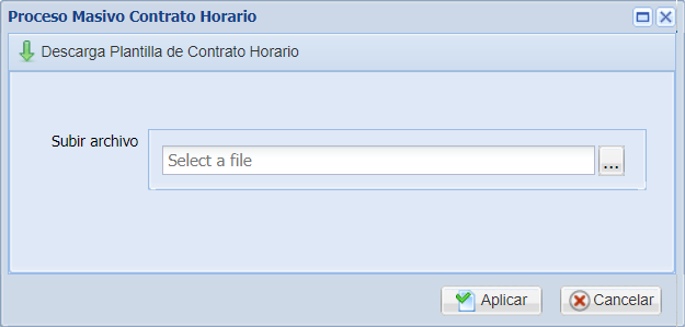 Horario-CargaMasiva
